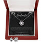 Soulmate Love Knot Necklace and Earrings Set
