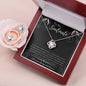 Soulmate Love Knot Necklace and Earrings Set