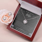 Future Wife Love Knot Necklace and Earrings