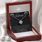 Soulmate Love Knot Necklace and Earrings Set