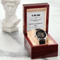 To My Dad Openwork Watch