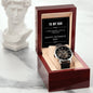 To My Dad Openwork Watch