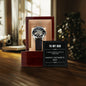 To My Dad Openwork Watch
