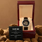 To My Dad Openwork Watch