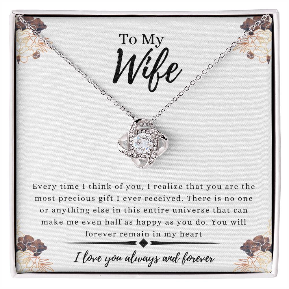 Love Knot Necklace For Wife
