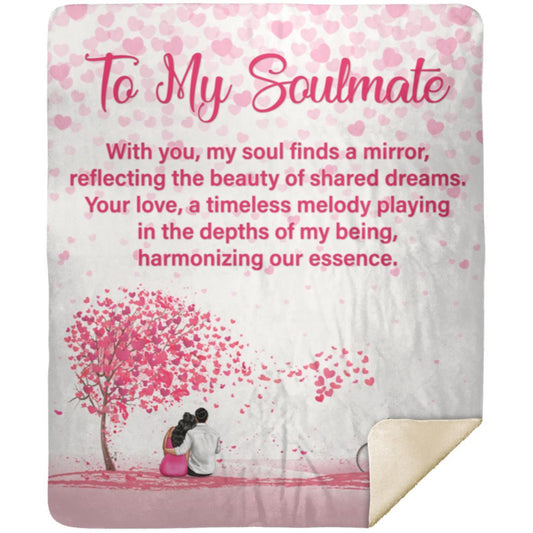 Fluffy Soulmate Sherpa Blanket