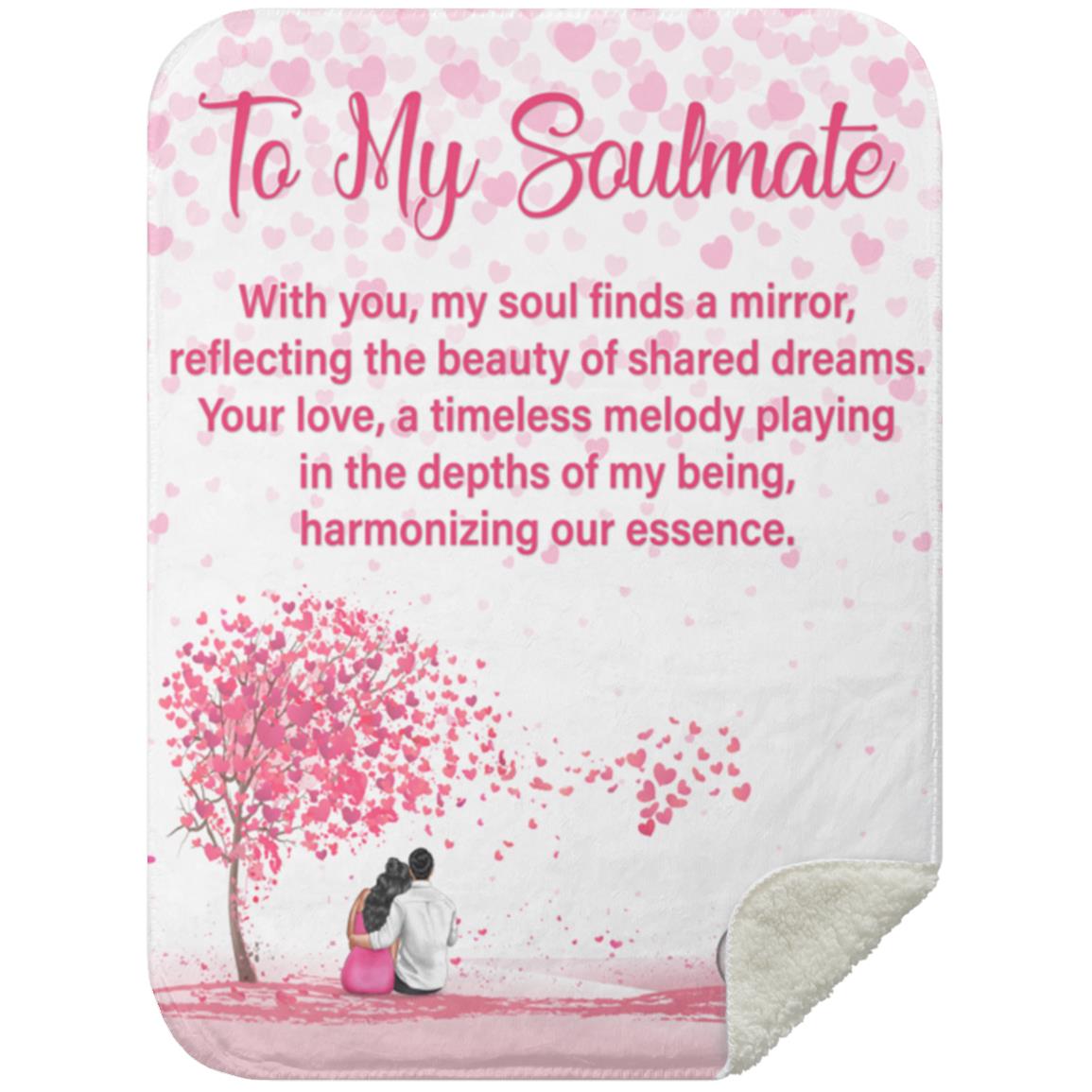 Fluffy Soulmate Sherpa Blanket