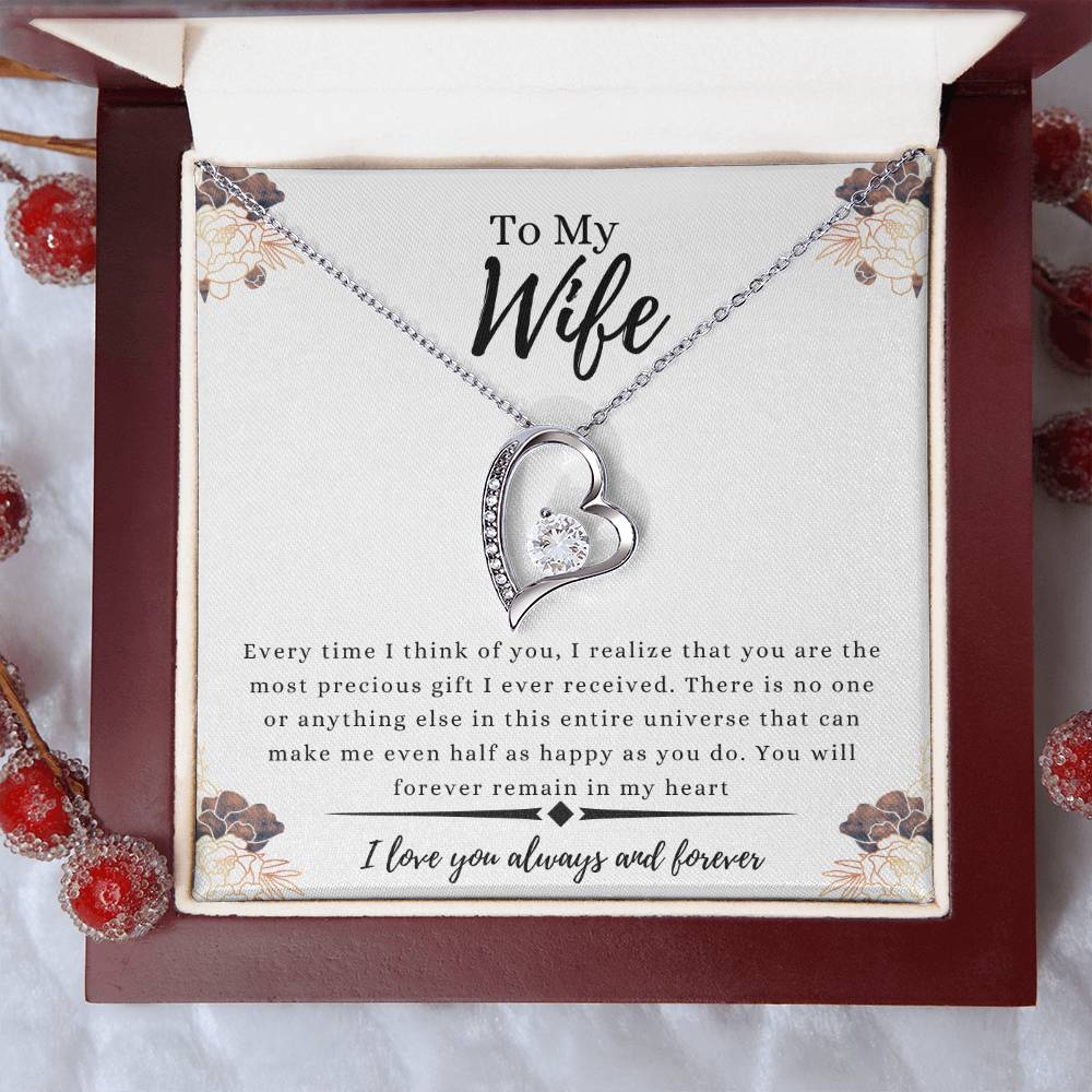 Forever Love Necklace For Wife