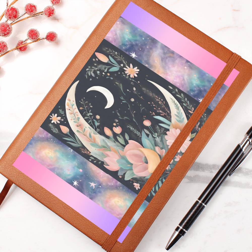 Whimsical Moon Notebook