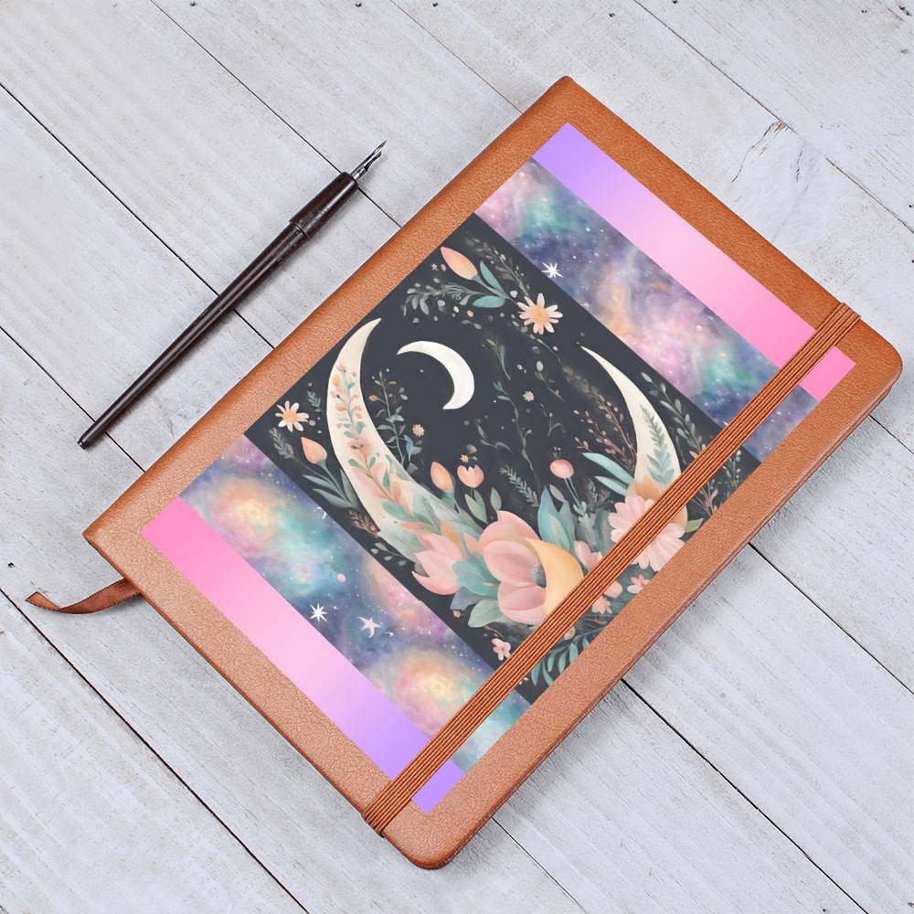 Whimsical Moon Notebook