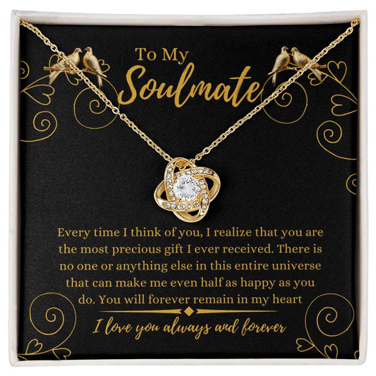 Soulmate Love Knot Necklace