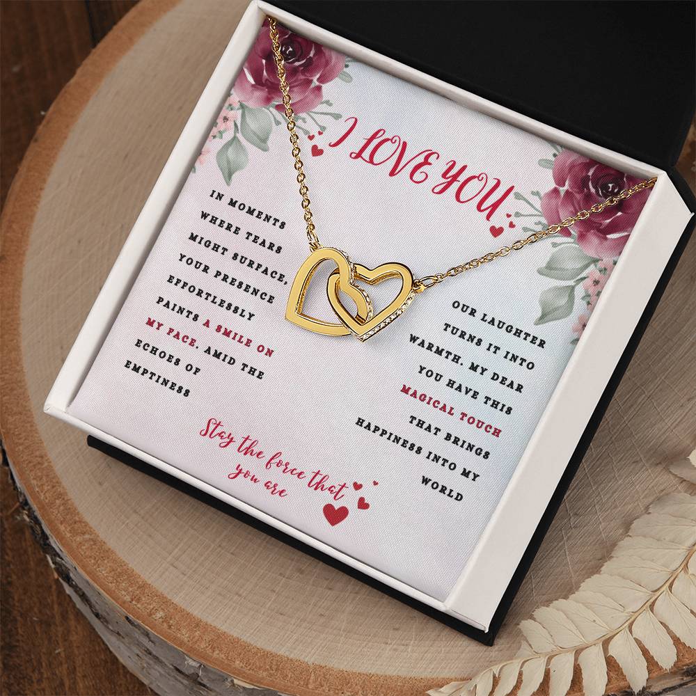 Interlocking Hearts Necklace