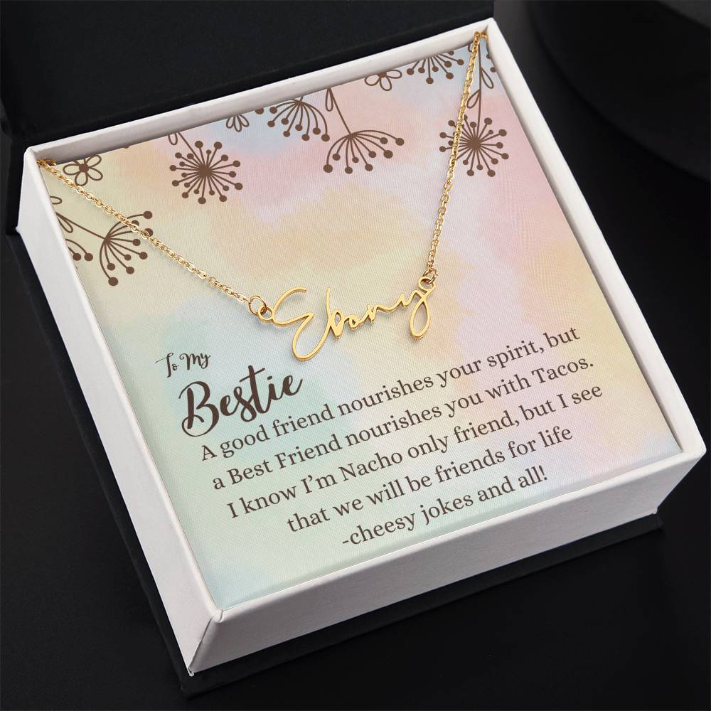 Signature Name Necklace