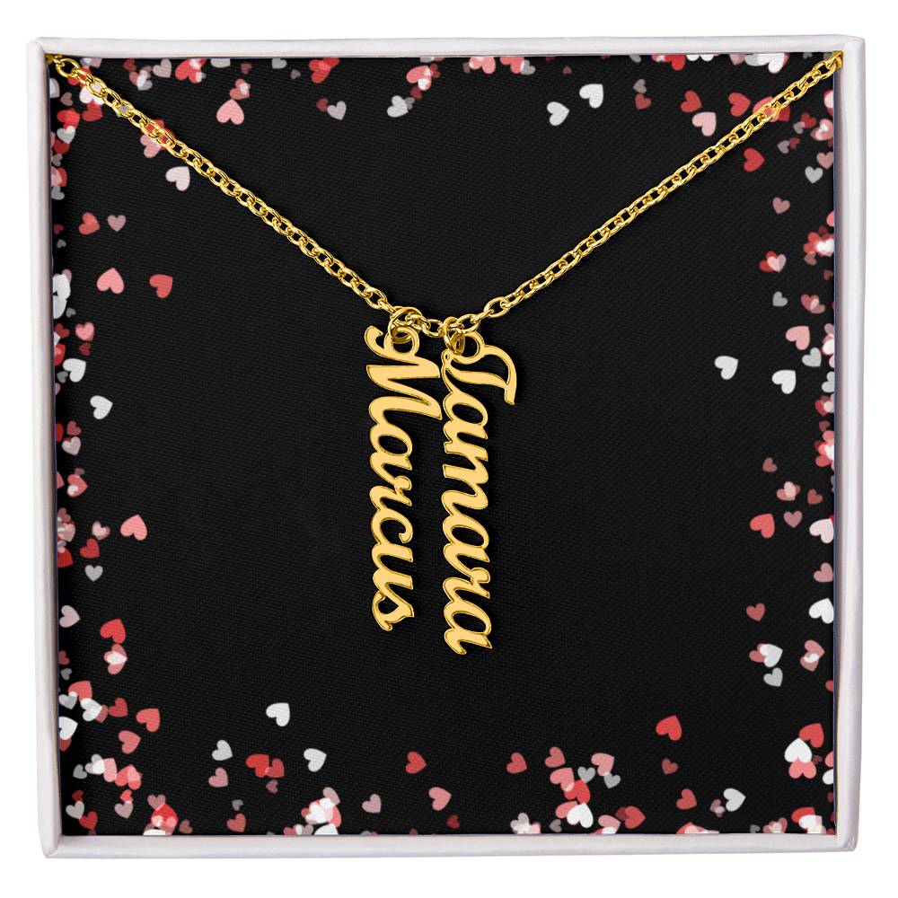 Multiple Name Customized Necklace