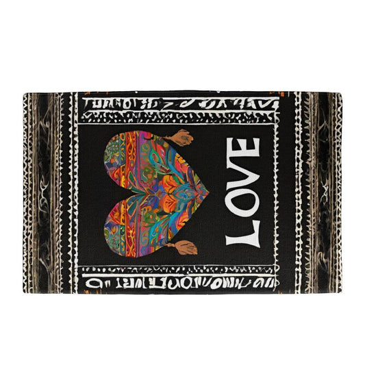 Boho Love Welcome Mat