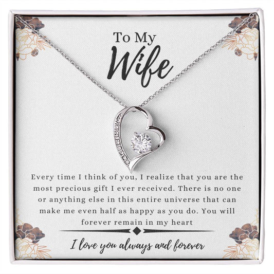 Forever Love Necklace For Wife