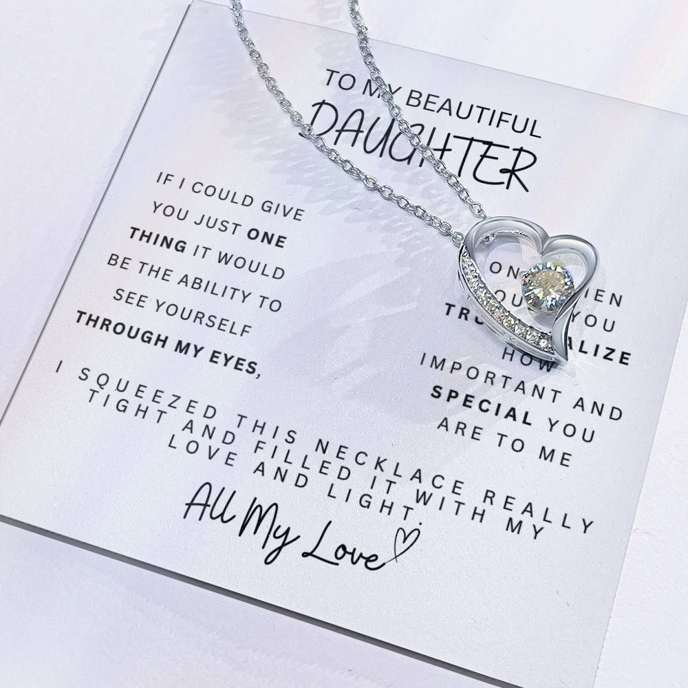 Forever Love Necklace For Daughter