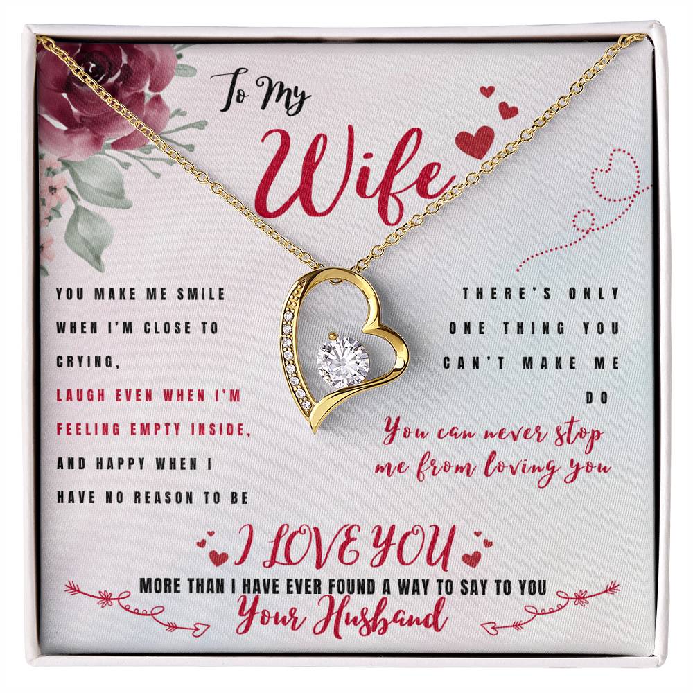 Forever Love Necklace For Wife