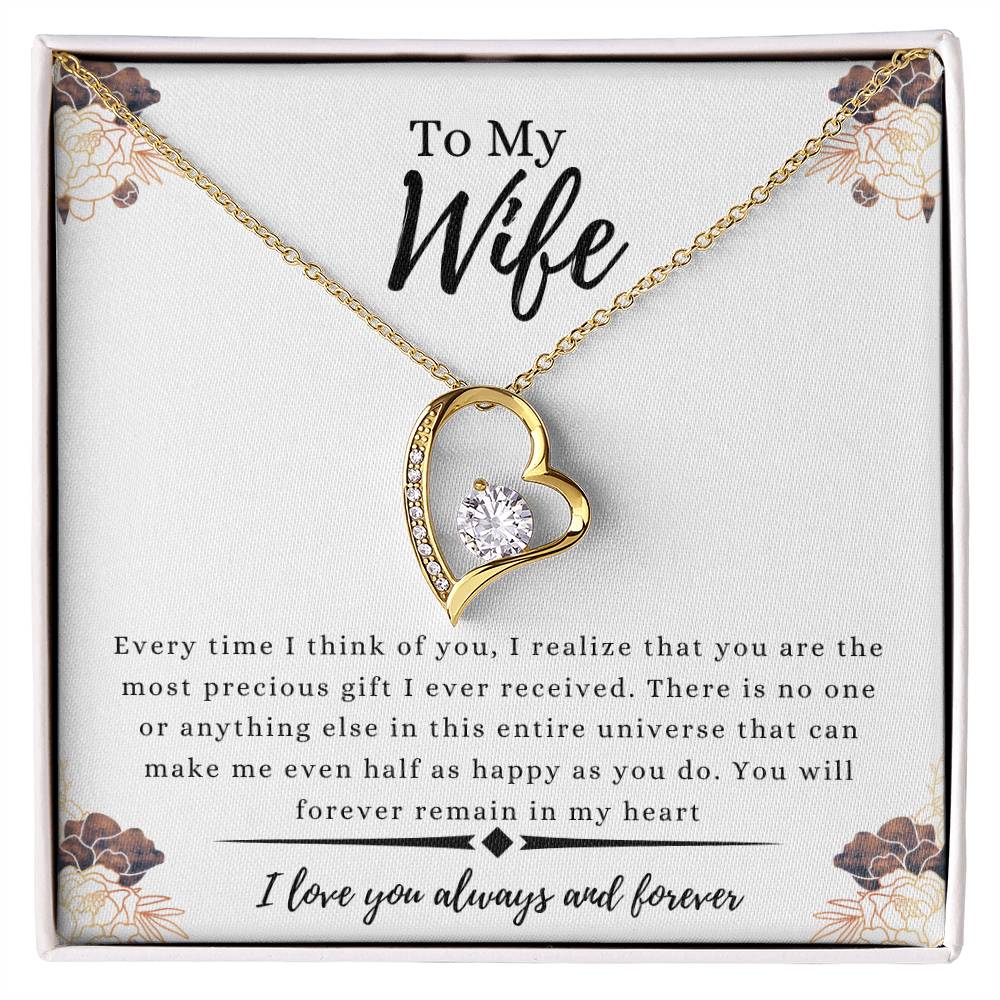 Forever Love Necklace For Wife